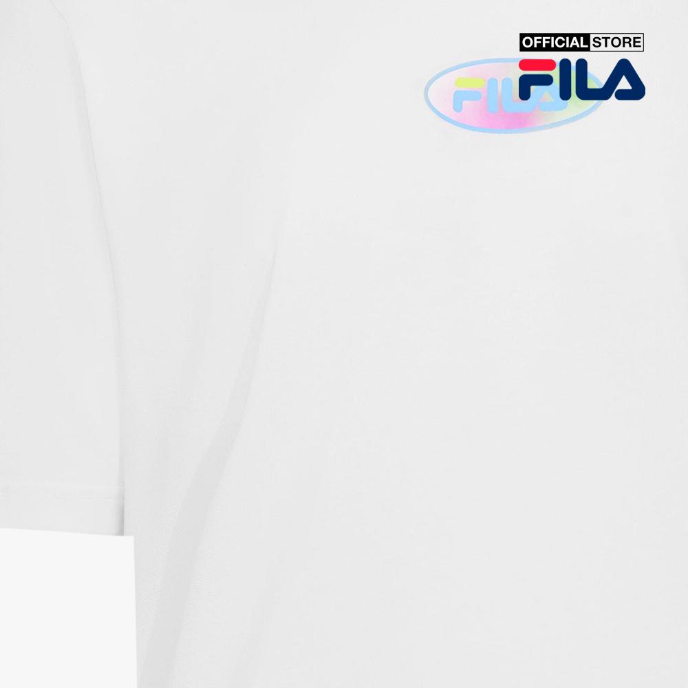 FILA - Áo thun unisex ngắn tay hiện đại FW2RSF1002X-WHI