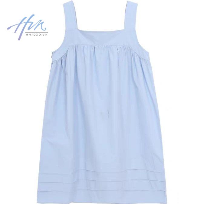 Đầm Ngắn Hai Dây Mẫu Mới 2023 Phong Cách Pháp Thời Trang Mùa Hè Cho Nữ