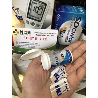 25 test thử que thử đường huyết sd check sdcheck gold 25 que test thử que thử tiểu đường sdcheck sd check gold hàn quốc