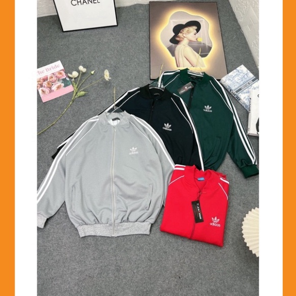 Áo bomber thể thao Adidas nam nữ 3 sọc poly ảnh thật - Luna store | BigBuy360 - bigbuy360.vn