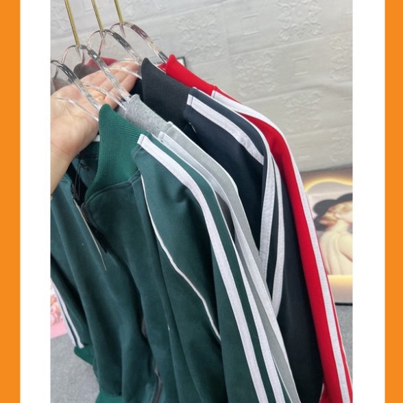 Áo bomber thể thao Adidas nam nữ 3 sọc poly ảnh thật - Luna store | BigBuy360 - bigbuy360.vn