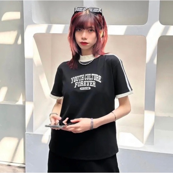 Áo thun Baby Tee YOUTH CULTURE tay ngắn Unisex hottend hiện tại, áo phông nữ phong cách thể tho Hàn Quốc AP10 | BigBuy360 - bigbuy360.vn