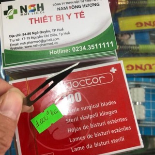 ❤️ Bộ 50 lưỡi dao mổ số 11 Doctor,lưỡi dao phẫu thuật Doctor số 11,Lưỡi dao mổ phẫu thuật doctor 11