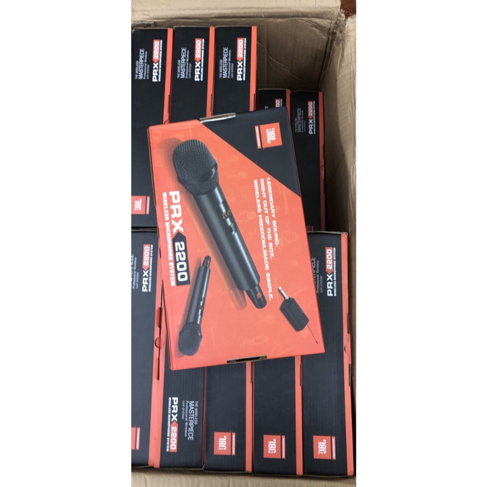 Micro Karaoke Không Dây JBL PRX 2200: Thiết Kế Sang Trọng, Độ Nhạy Cao, Bắt Sóng Xa.