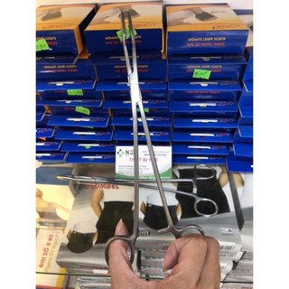 Kẹp đầu rắn - Pen đầu rắn 25cm, pank đầu rắn, pen kẹp bông sản khoa 25cm