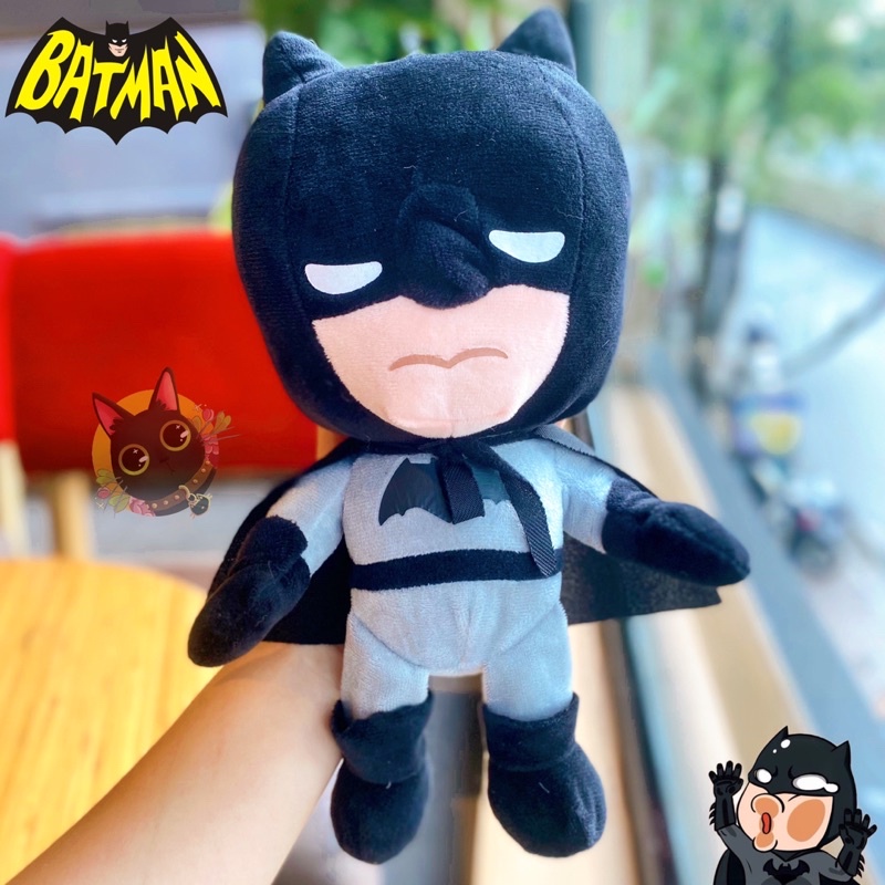 💥15 mẫu💥 Siêu anh hùng nhồi bông mini nhiều mẫu 💥 Búp bê siêu nhân nhí cho bé, gấu bông người nhện batman superman hulk