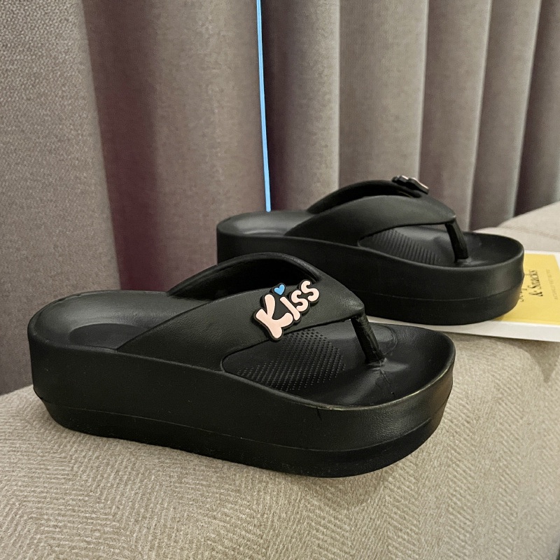 Dép đi trong nhà mùa hè Vật liệu EVA dép nữ Độ dày đế giày 7cm B29G05A