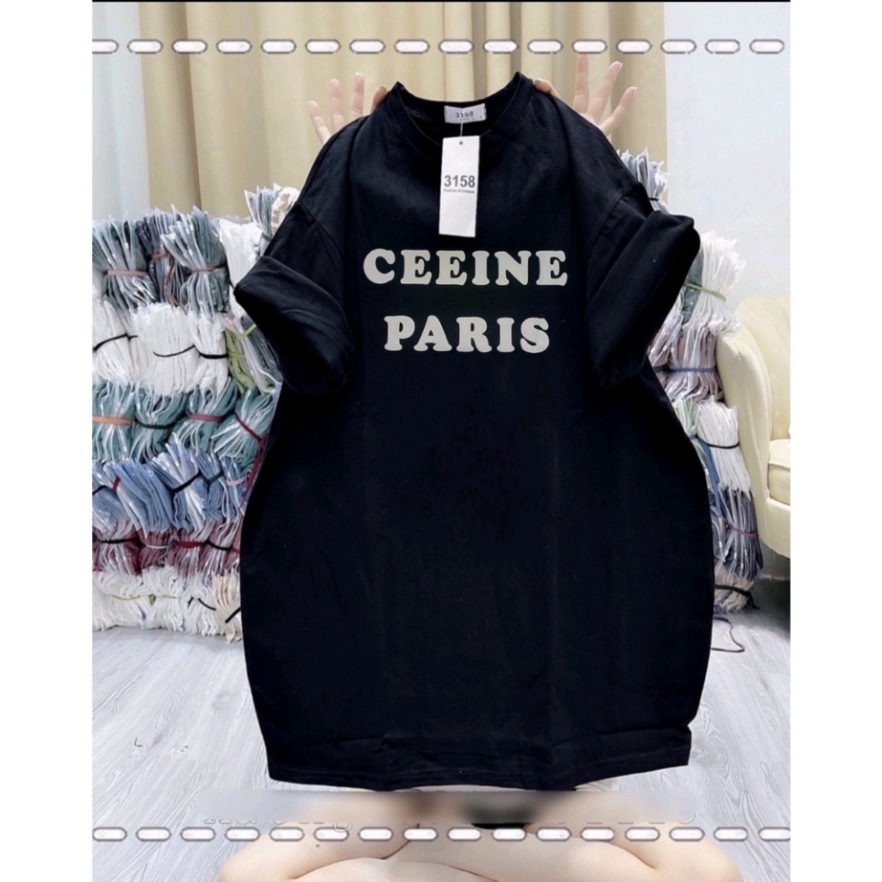 Áo Phông Nam Nữ In Chữ CEEINPARIS , Áo Thun Nam Nữ Tay Lỡ Unisex Form Rộng Cao Cấp 100% Thấm Hút Mồ Hôi Hot Trend 2023 | BigBuy360 - bigbuy360.vn