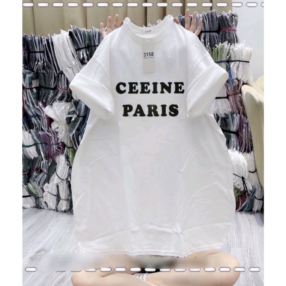 Áo Phông Nam Nữ In Chữ CEEINPARIS , Áo Thun Nam Nữ Tay Lỡ Unisex Form Rộng Cao Cấp 100% Thấm Hút Mồ Hôi Hot Trend 2023 | BigBuy360 - bigbuy360.vn
