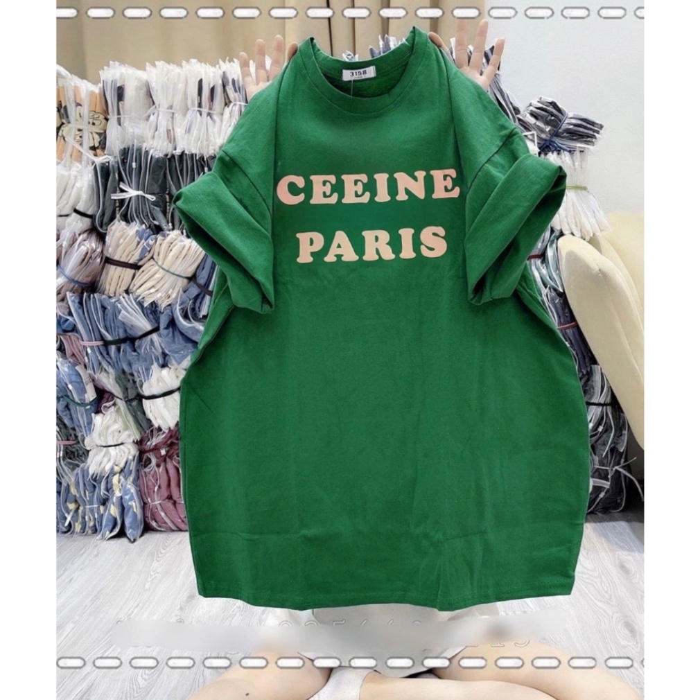 Áo Phông Nam Nữ In Chữ CEEINPARIS , Áo Thun Nam Nữ Tay Lỡ Unisex Form Rộng Cao Cấp 100% Thấm Hút Mồ Hôi Hot Trend 2023 | BigBuy360 - bigbuy360.vn