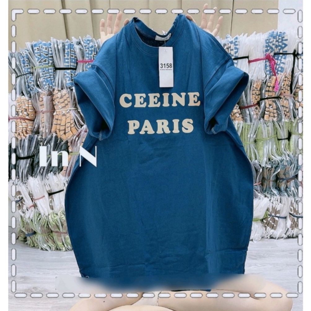 Áo Phông Nam Nữ In Chữ CEEINPARIS , Áo Thun Nam Nữ Tay Lỡ Unisex Form Rộng Cao Cấp 100% Thấm Hút Mồ Hôi Hot Trend 2023 | BigBuy360 - bigbuy360.vn