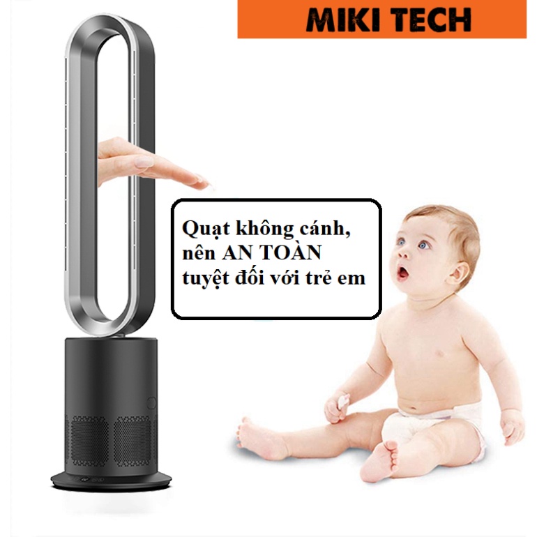 Máy lọc không khí MIKI Purifier LP2 tích hợp quạt không cánh 10 cấp độ, khử khuẩn Plasma, lõi lọc HEPA H13 . | BigBuy360 - bigbuy360.vn