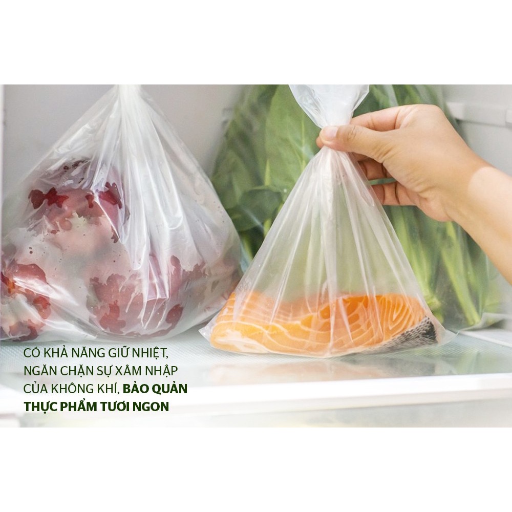 Túi đựng thực phẩm phân hủy sinh học SUNHOUSE KS-FO2030B/ KS-FO2535B- Cuộn 100 túi