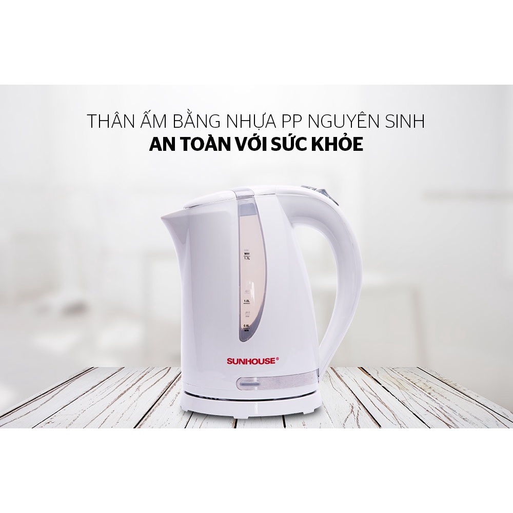 ẤM SIÊU TỐC, BÌNH ĐUN SIÊU TỐC SUNHOUSE SHD1300