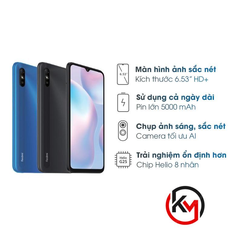 Điện Thoại Xiaomi Redmi 9A 2GB/32GB - Hàng Chính Hãng - Bảo hành điện tử 18 Tháng