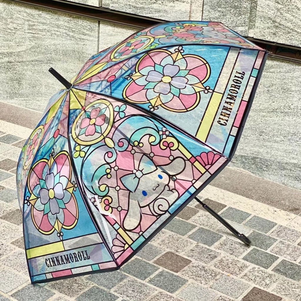 Dù Che Mưa Nắng Tay Cầm Dài Hình Chú Chó Sanrio Dễ Thương Dành Cho Học Sinh / Văn Phòng
