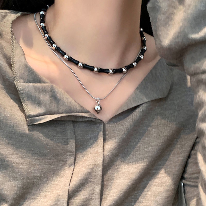 Vòng Cổ Hạt Tre Có Thể Tháo Rời Cao Cấp Cho Nữ