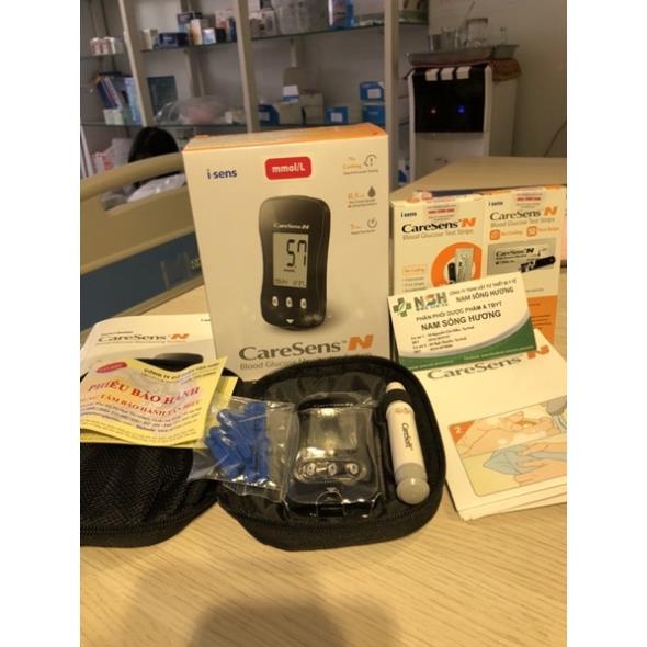 ❤️[DATE MỚI] HỘP 50 QUE, Que test Thử Đường Huyết CareSens N,QUE TEST THỬ TIỂU ĐƯỜNG CARESENS N + KIM LẤY CHÍCH MÁU TRÒN