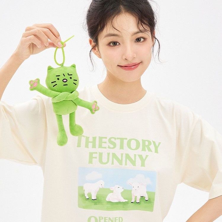 Móc Khóa Họa Tiết Hoạt Hình Vui Nhộn