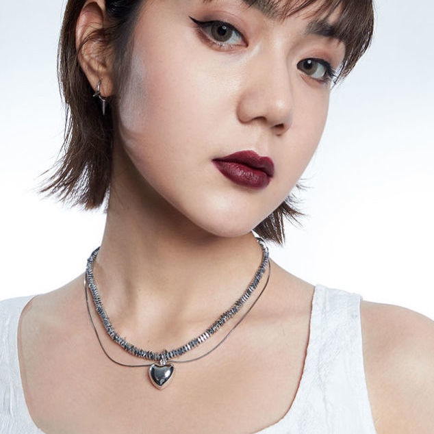 Vòng cổ Mặt Hình Trái Tim Thời Trang Cao Cấp 2022