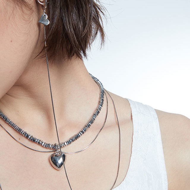 Vòng cổ Mặt Hình Trái Tim Thời Trang Cao Cấp 2022