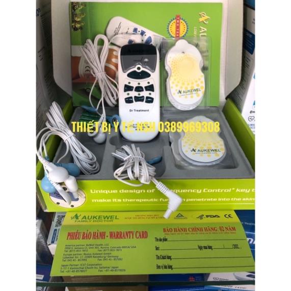 ❤ Dây máy massage xung điện 4 đầu dùng cho máy massage Aukewel AK-2000, Dây 4 đầu xung điện sử dụng máy Aukewel AK-2000