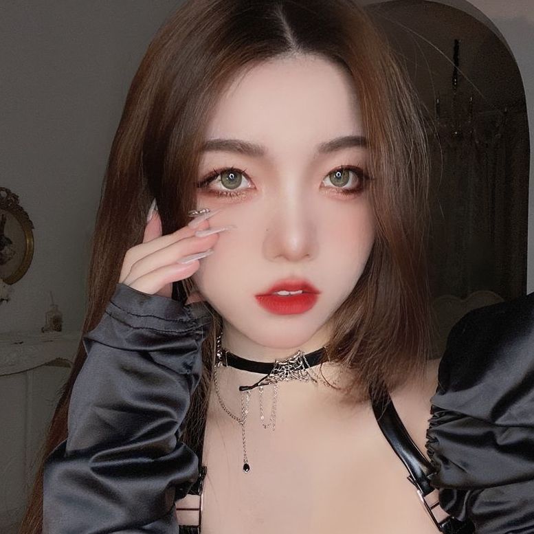 Vòng Cổ Choker Da Mặt Hình Nhện Phong Cách punk Cá Tính Cho Nữ