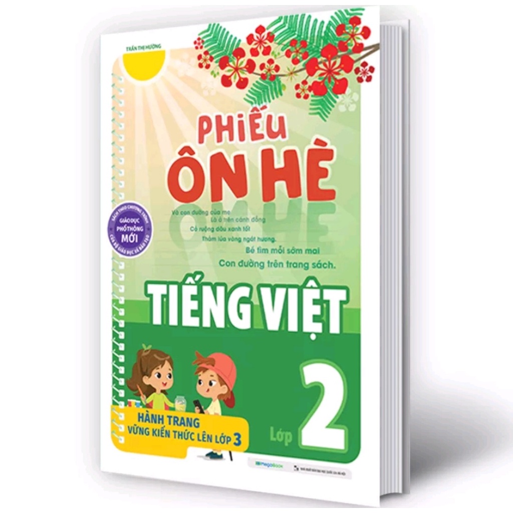 Sách - Phiếu ôn hè Tiếng Việt lớp 2