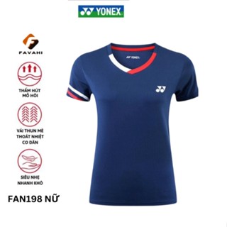 Áo cầu lông nữ Yonex FAVAHI mã FAN198 chuyên nghiệp mới nhất sử dụng tập luyện và thi đấu cầu lông FAVAHI SPORT