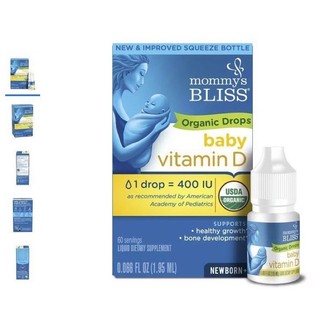 Vitamin d3 mommy’s bliss organic nhỏ giọt 400iu 3.2ml