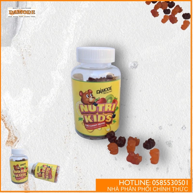 Nutri Kids - Vitamin, Khoáng Chất, Tăng Sức Đề Kháng Cho Trẻ Em - Damode