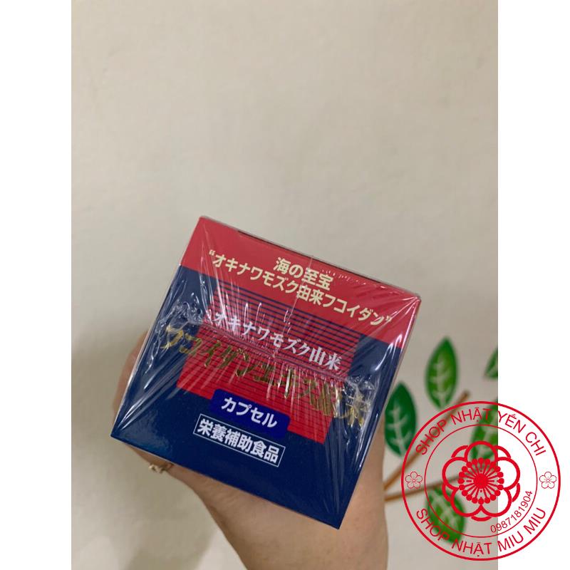 Viên uống tảo đỏ Fucoidan Okinawa 150v Nhật Bản