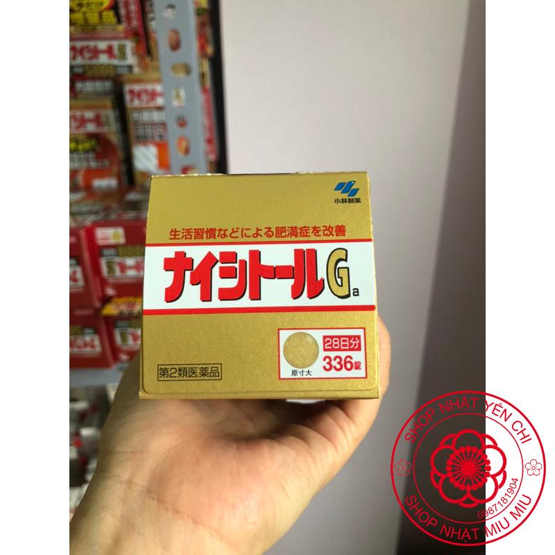 Viên uống giảm cân giảm béo bụng mỡ G 3100 Kobayashi Nhật bản 336 viên