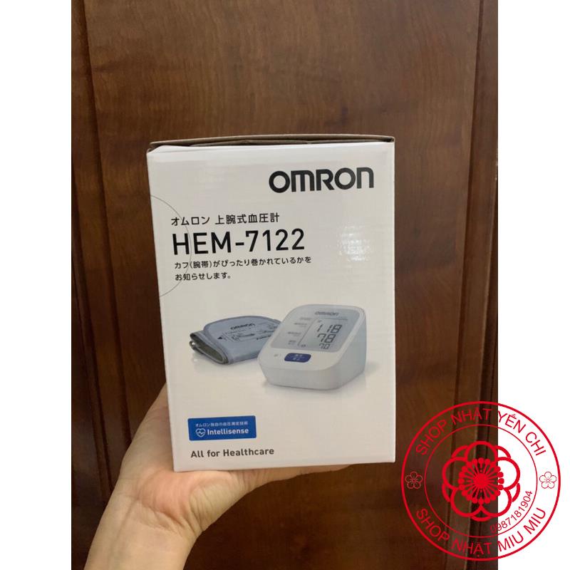 MÁY ĐO HUYẾT ÁP OMRON HEM 7122 NHẬT BẢN