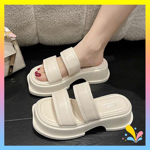 Dép giản dị phụ nữ mới đáy dày