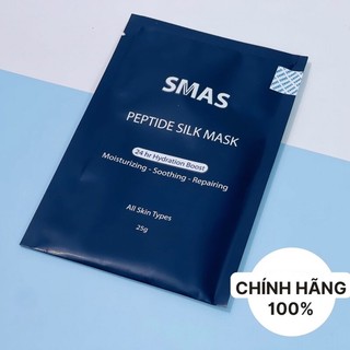 Mặt nạ dưỡng phục hồi da smas peptide silk mask 25gam