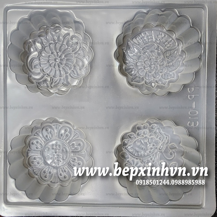 Khuôn trung thu rau câu PP-013