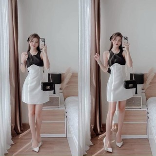 [QTNEW623] Đầm nữ dáng chữ A hở lưng kết nơ sàng điệu cho nàng dạo phố ( có mút ngực )