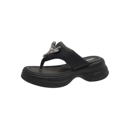 Dép Xỏ Ngón Đế Dày Phong Cách Retro Thời Trang