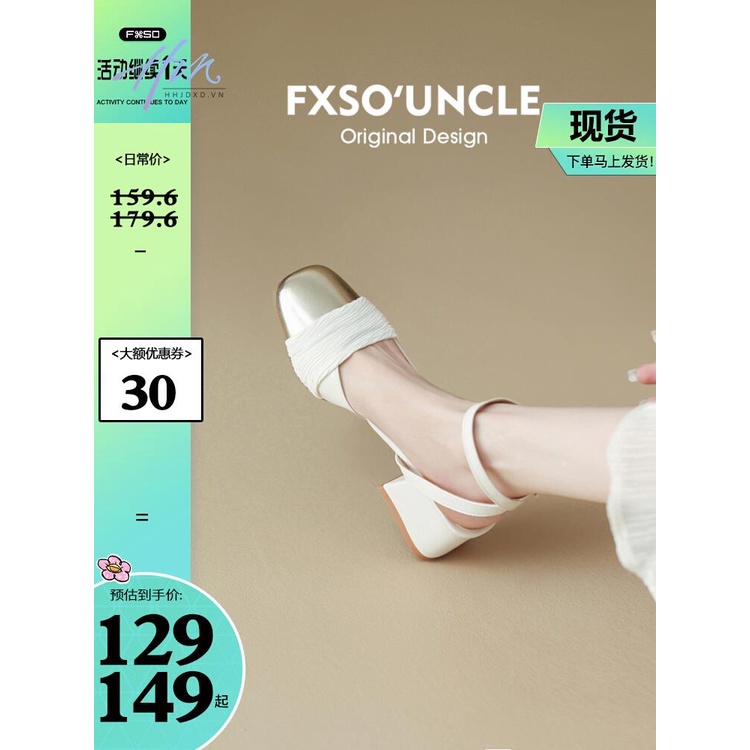 Sandal Cao Gót Thiết Kế Mới Cao Cấp Thời Trang Theo Phong Cách Pháp Cho Nữ