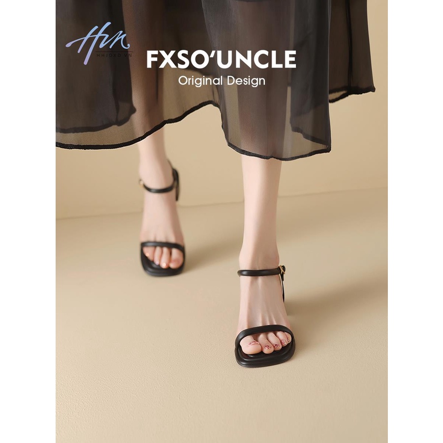 Sandal Hở Ngón Mùa Hè 2023 Phong Cách Thời Trang Mới Pháp Cho Nữ