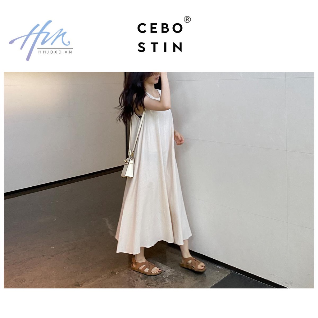 Giày Sandal Đế Dày Quai Chéo Phong Cách Retro Dành Cho Nữ