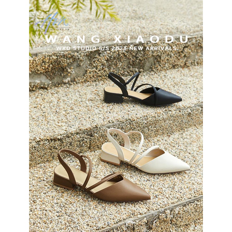 Sandal Mũi Nhọn Thiết Kế Mới Thời Trang 2023 Dành Cho Nữ