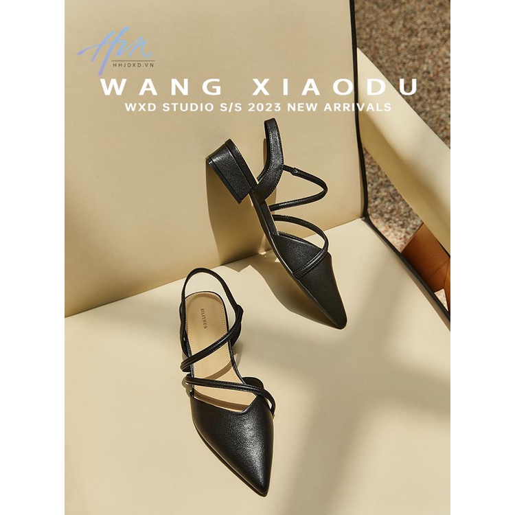 Sandal Mũi Nhọn Thiết Kế Mới Thời Trang 2023 Dành Cho Nữ