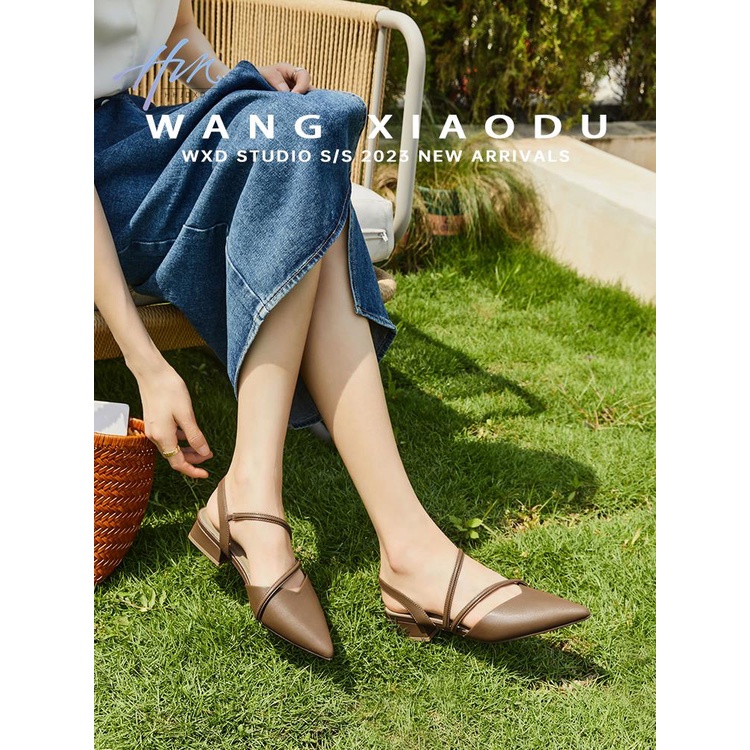 Sandal Mũi Nhọn Thiết Kế Mới Thời Trang 2023 Dành Cho Nữ