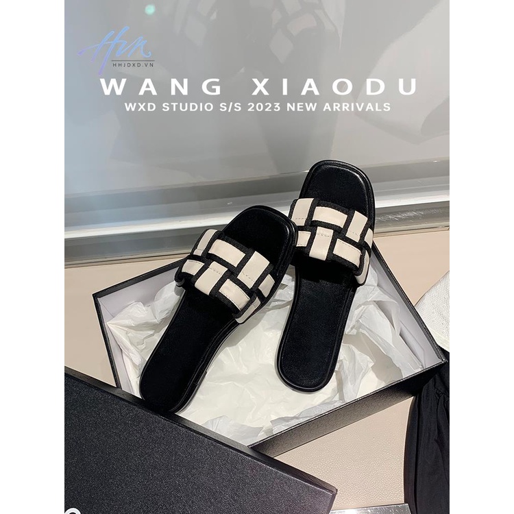 Dép Sandal Đế Bằng Thiết Kế Mới Thời Trang Mùa Hè 2023 Dành Cho Nữ