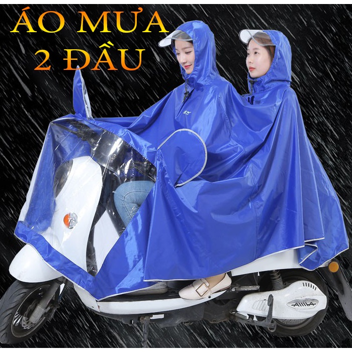 Áo Mưa 2 Đầu  Siêu Rộng Tiện Lợi