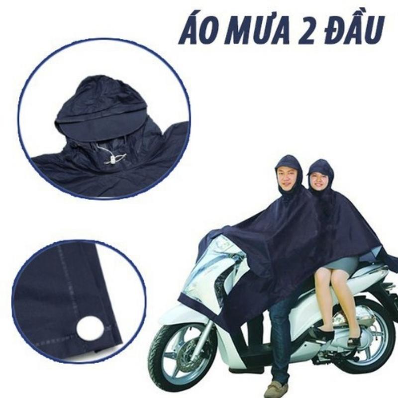 Áo Mưa 2 Đầu  Siêu Rộng Tiện Lợi