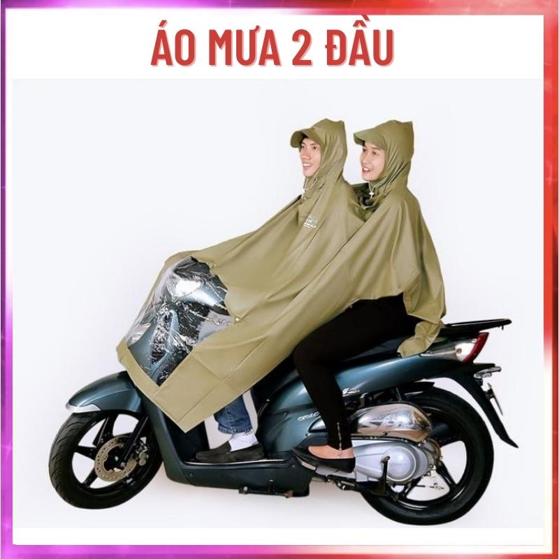 Áo Mưa 2 Đầu  Siêu Rộng Tiện Lợi