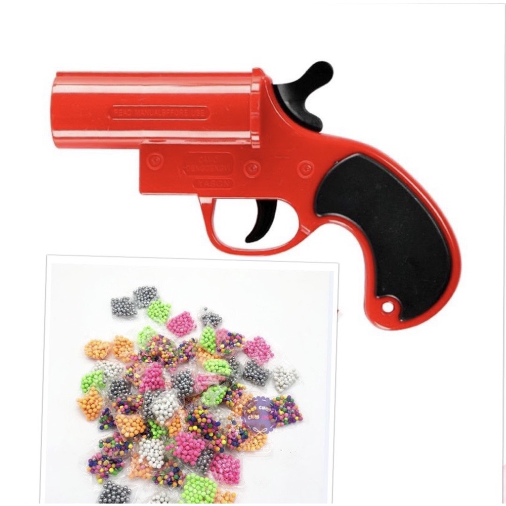 Đồ Chơi Súng Lục Đỏ Cho Bé